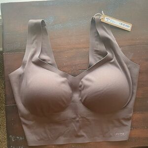 NAKED PLUNGE LONGLINE BRALETTE